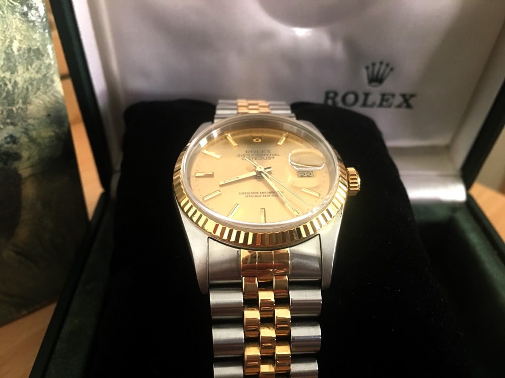 Goldankauf Trier - ROLEX Oyster Perpetual DATE JUST