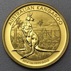 goldankauf.com.de - Goldmünze Australian Kangaroo 2014.