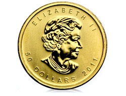 goldankauf.com.de - Goldmünze Maple Leaf.