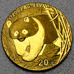 goldankauf.com.de - Goldmünze Panda 2002.